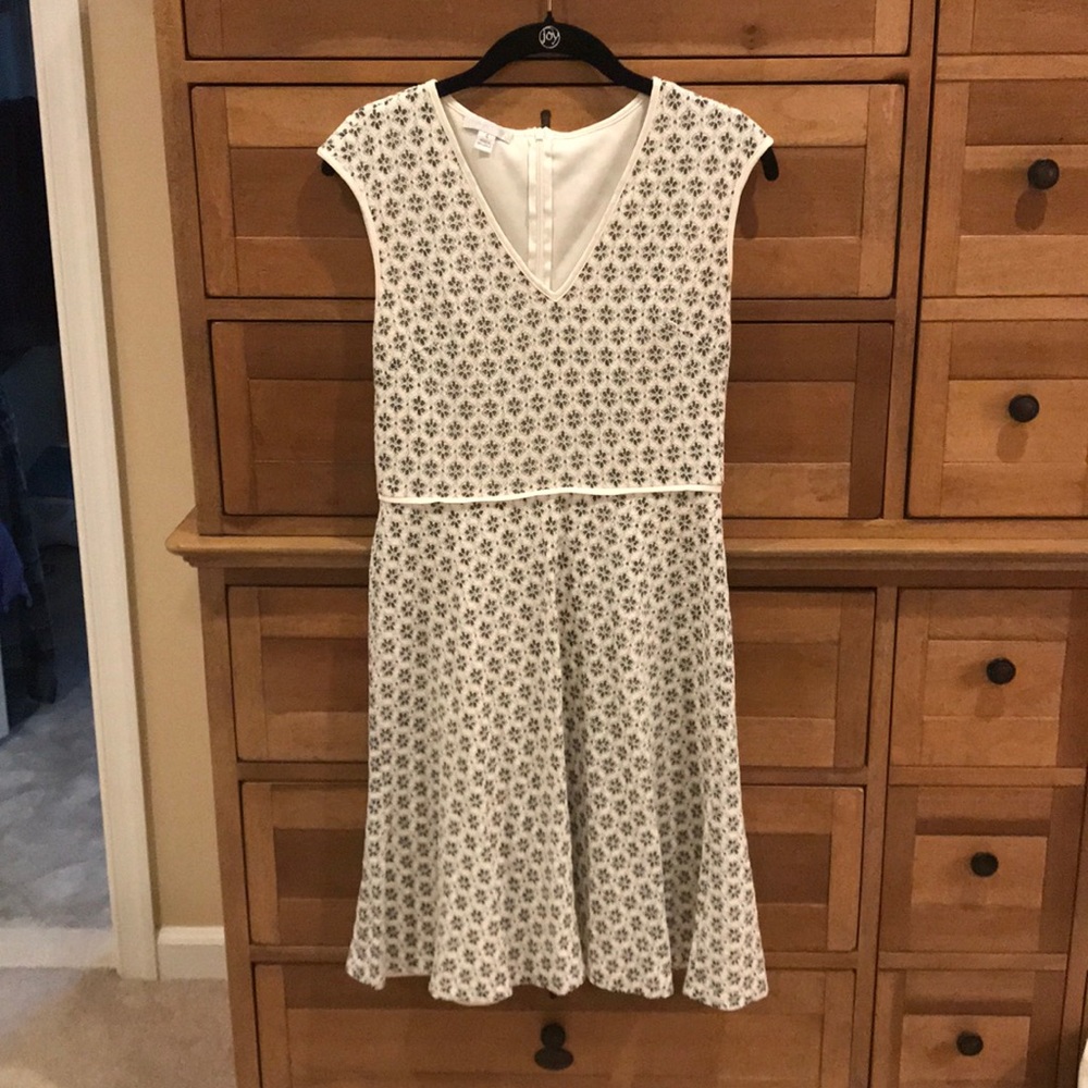 Lace overlay dress